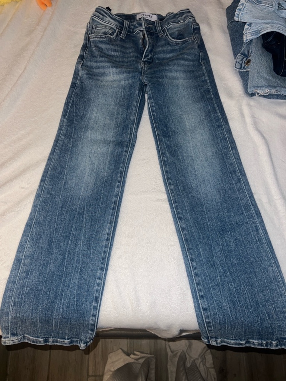Vervet Kids' Blue Wide-Leg Jeans
